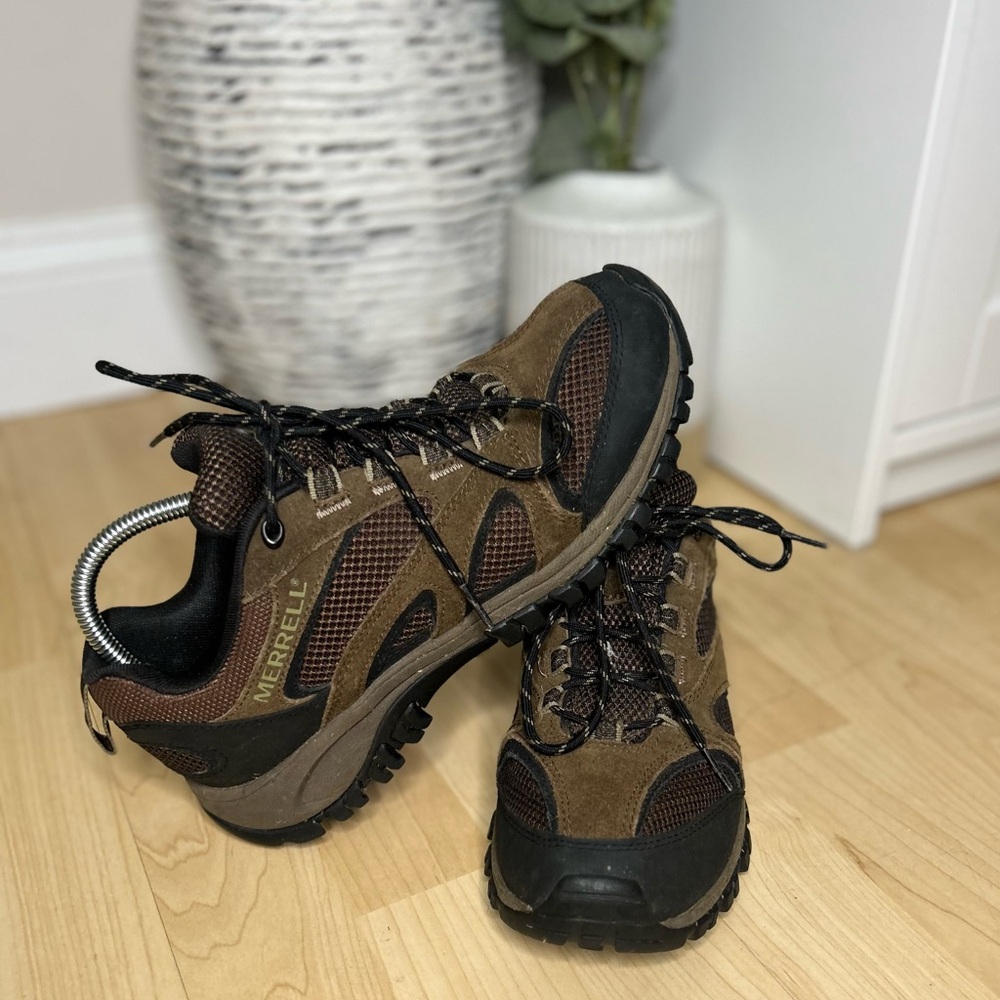 Merrell sneaker Phoenix Vent J39367 Brogue Brown Hiking Laced Shoe M US 8.…